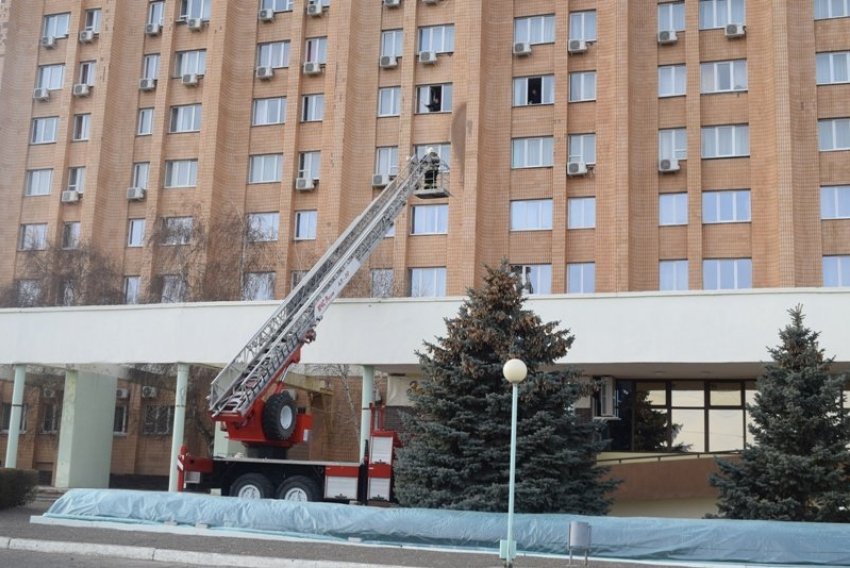 В Камышине пожарные выбрали для учебных тренировок гостиницу «Опава"