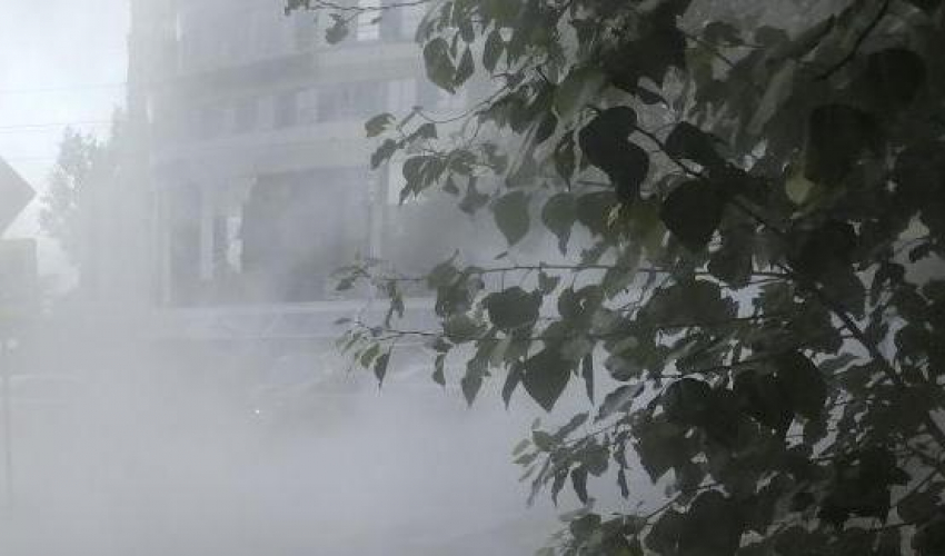В Камышине сняли пыльную бурю, ворвавшуюся в город полтора часа назад (ВИДЕО)