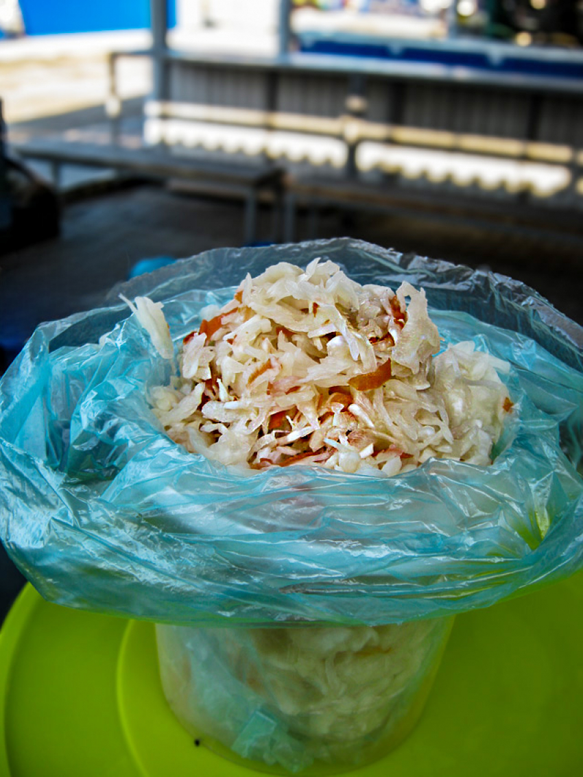 В Камышине квашеная капуста в конце ноября стала «золотой"