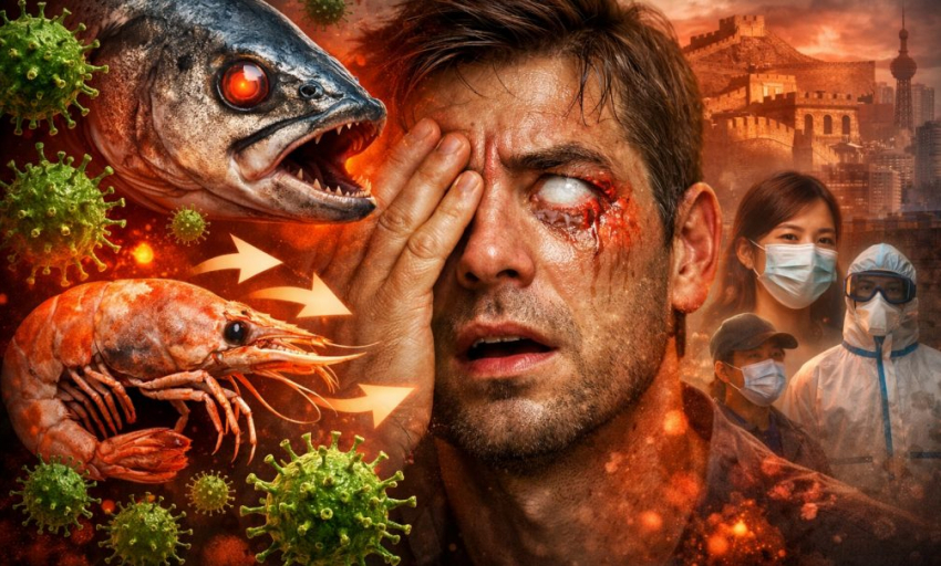 Любители суши рискуют ослепнуть: опасный вирус «перескочил» с рыб и креветок на людей, - «Блокнот - Россия"