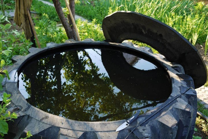 Селянин утонул в метровом бассейне из покрышек, - «Блокнот Волгограда"