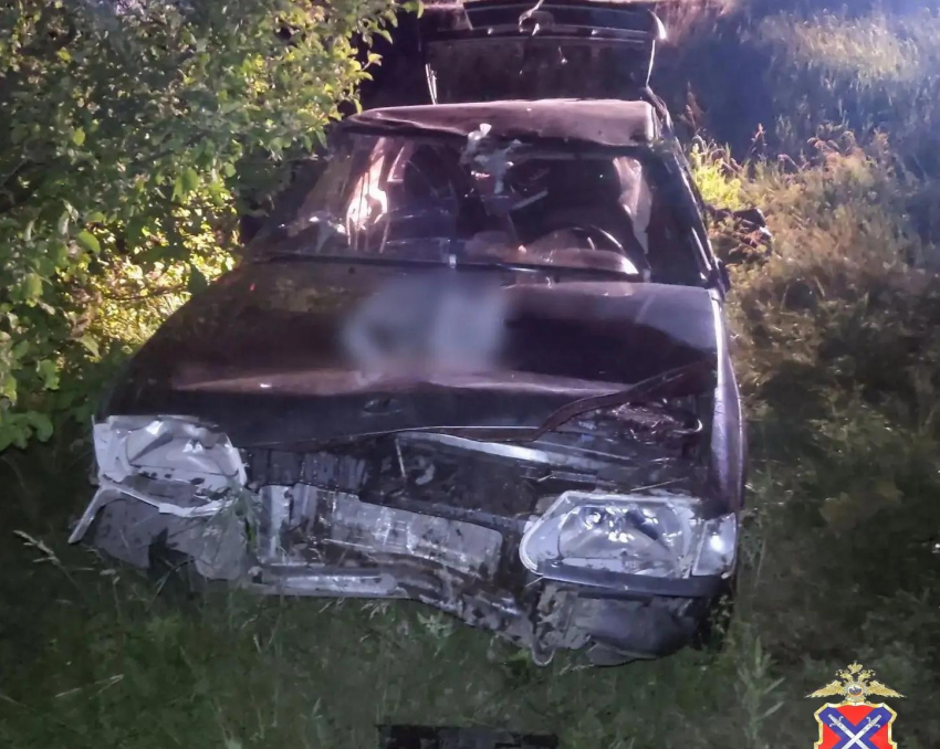 В соседнем с Камышинским районе водитель перевернул машину и вскоре скончался