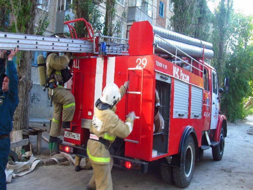 В Камышине пока бабушка спала,  у нее загорелась микроволновая печь