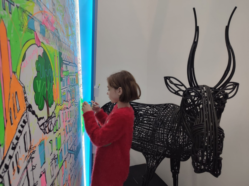 Стало известно, зачем на площадке Волгоградской области на выставке «Россия» в Москве появился сайгак