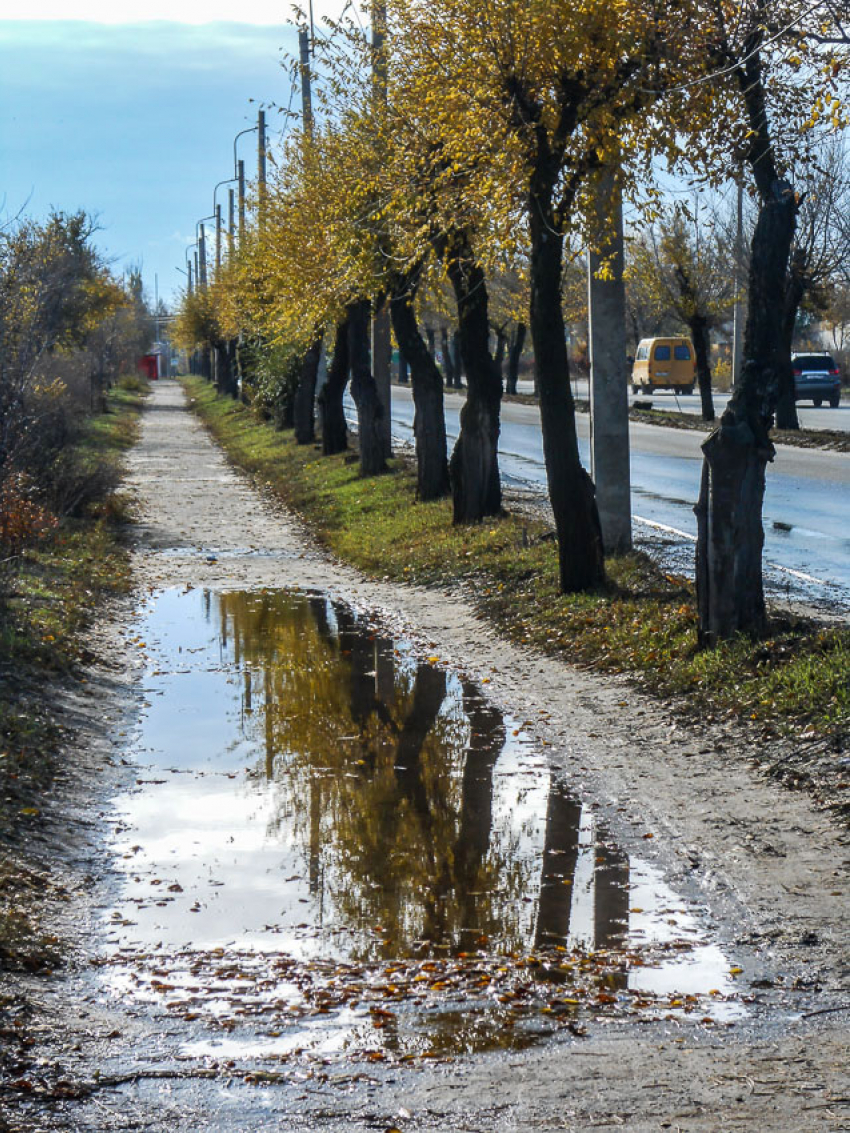 Власти, не забудьте осушить вечную лужу на Текстильной! - камышанин