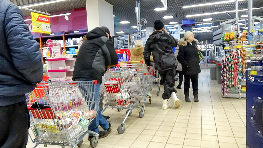 Волгоградская продуктовая корзина вошла в ТОП самых дорогих в России, - «Блокнот Волгограда"