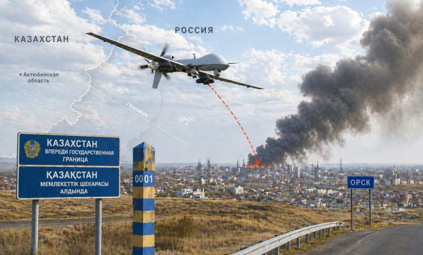 В Казахстане разбился украинский БПЛА: неудобные вопросы к Астане — откуда на самом деле запускают дроны по России?