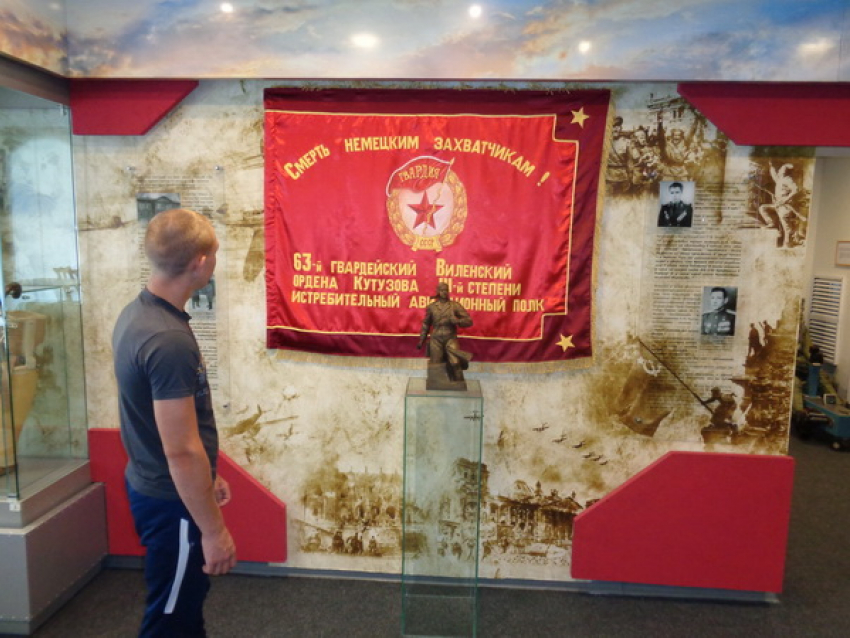 Воспитанник ВК города Камышина посетил музей в порядке поощрения