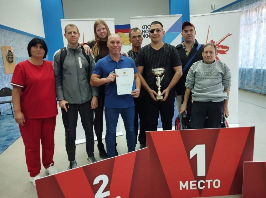 Команда камышан победила в спартакиаде инвалидов Волгоградской области