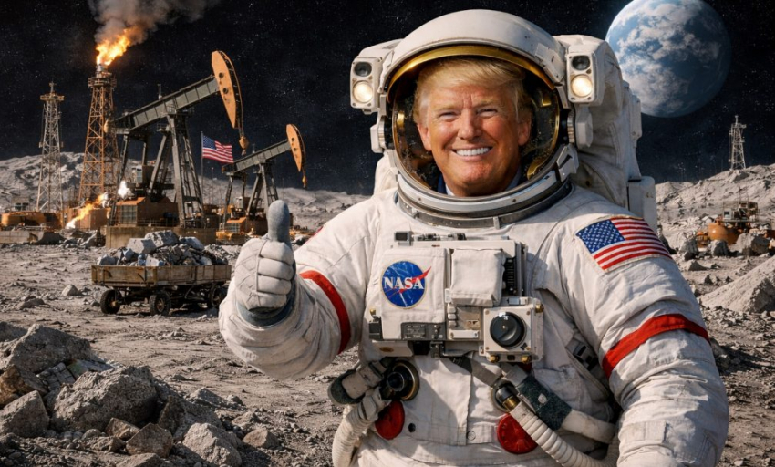 Охота за лунным «золотом»: раскрыта тайная цель американцев на Луне — дело в триллионах долларов