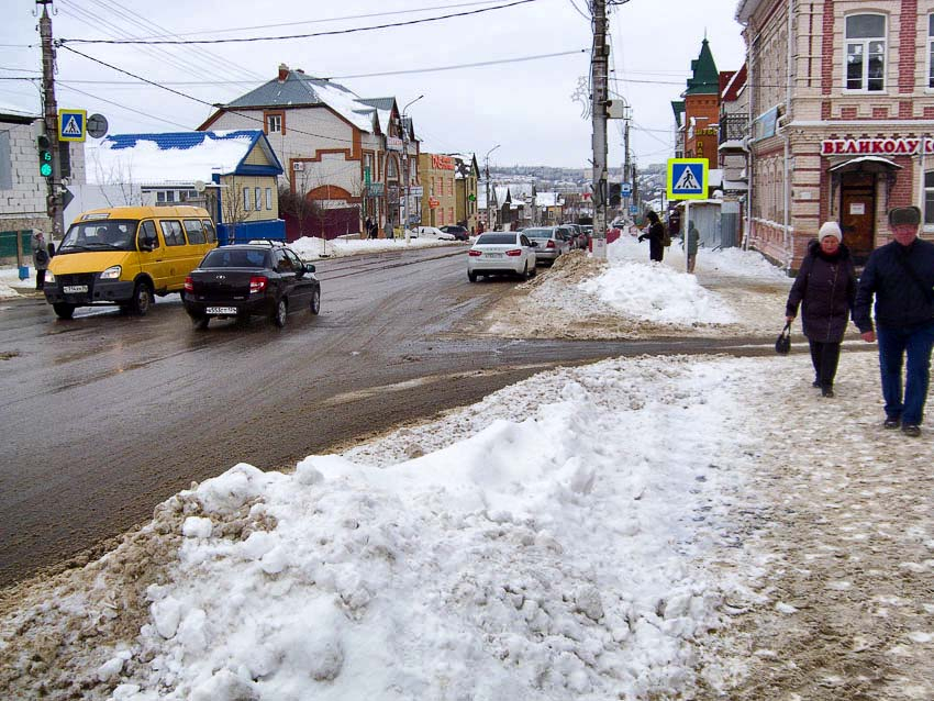 В Камышине в первый день февраля термометры покажут ноль, будет срываться слабый снег
