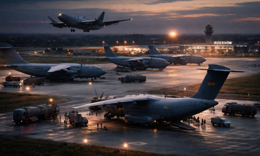 Что-то будет? НАТО стягивает авиацию в главный хаб снабжения ВСУ, - «Блокнот - Россия"