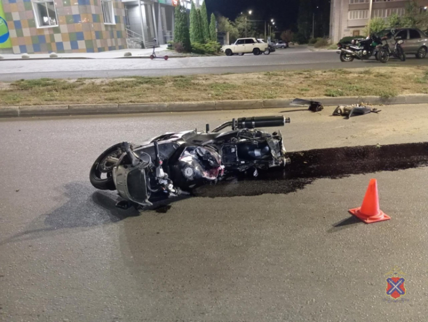 В Камышине насмерть разбился мотоциклист в 3-м микрорайоне