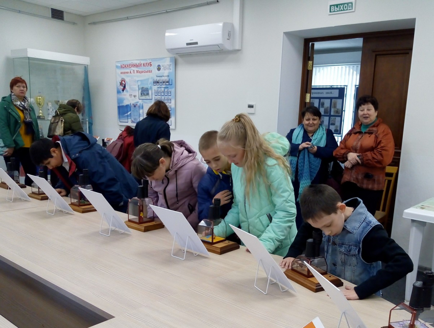 Волонтеры Никольского собора Камышина сводили ребят-инвалидов на чудо-выставку, которую надо смотреть под микроскопом