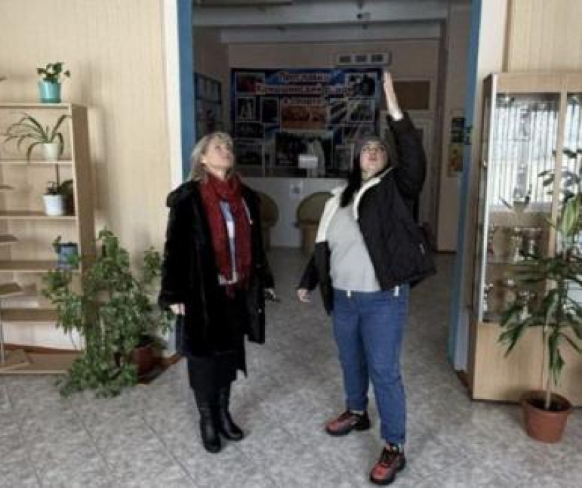 После визита в ДЮСШ главы Камышинского района оперативно отремонтировали крышу, система отопления - в перспективе