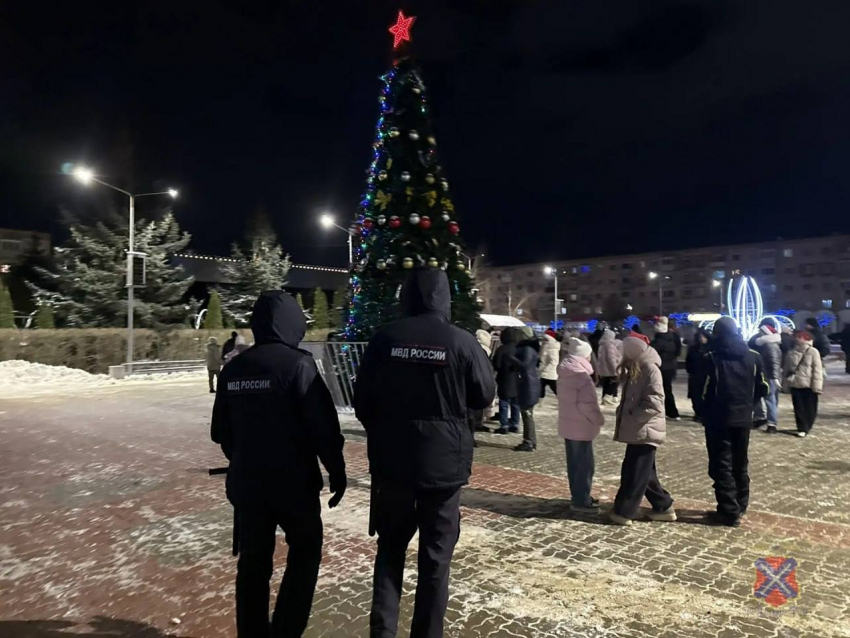 Камышинские полицейские отчитались, что новогодняя ночь в городе прошла без происшествий