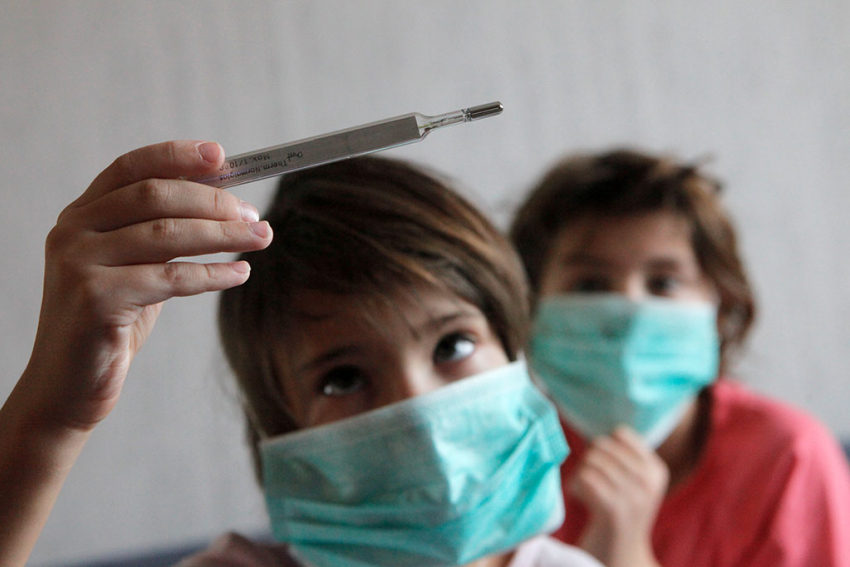 В Камышине два класса в школе №11 закрыли на карантин по гриппу