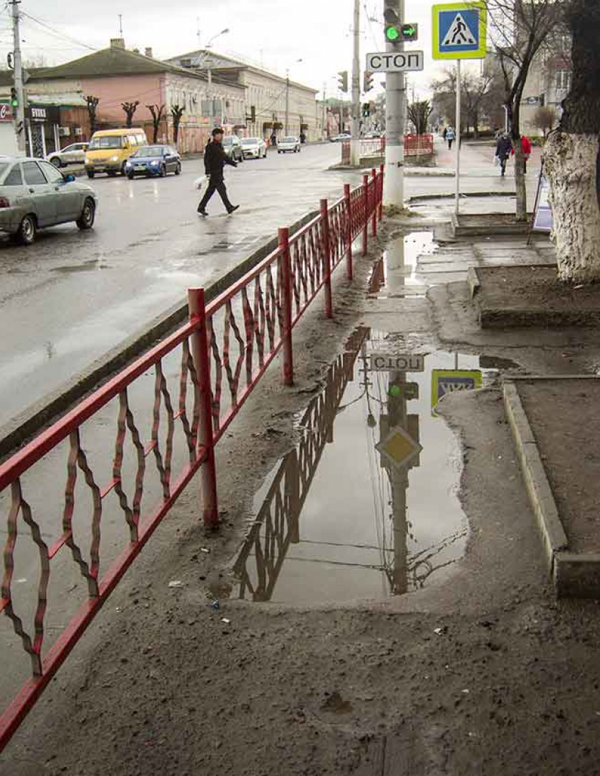 К «утонувшему» в февральских лужах Камышину приближается снегопад