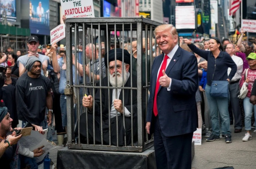 Хаменеи провезут в клетке по улицам Нью-Йорка? Что задумал Трамп - падёт ли Иран? - «Блокнот - Россия"