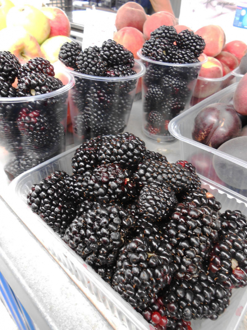 В Камышине подорожала садовая ежевика