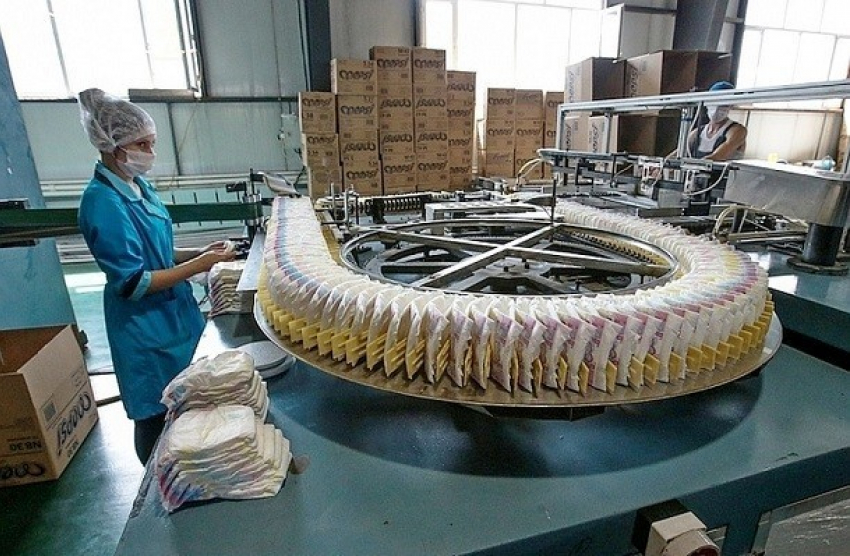 На китайском заводе в Волжском начнут выпускать подгузники