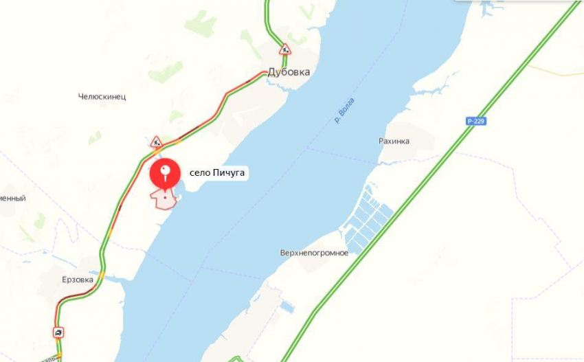На трассе между Камышином и Волгоградом водители опять попали в гигантскую пробку