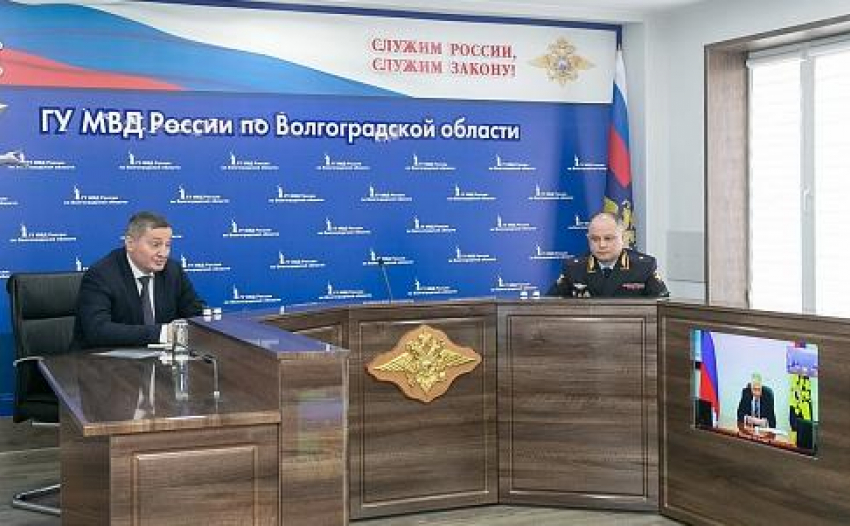 Министр внутренних дел РФ представил личному составу полиции и всему региону нового начальника Главка МВД по Волгоградской области
