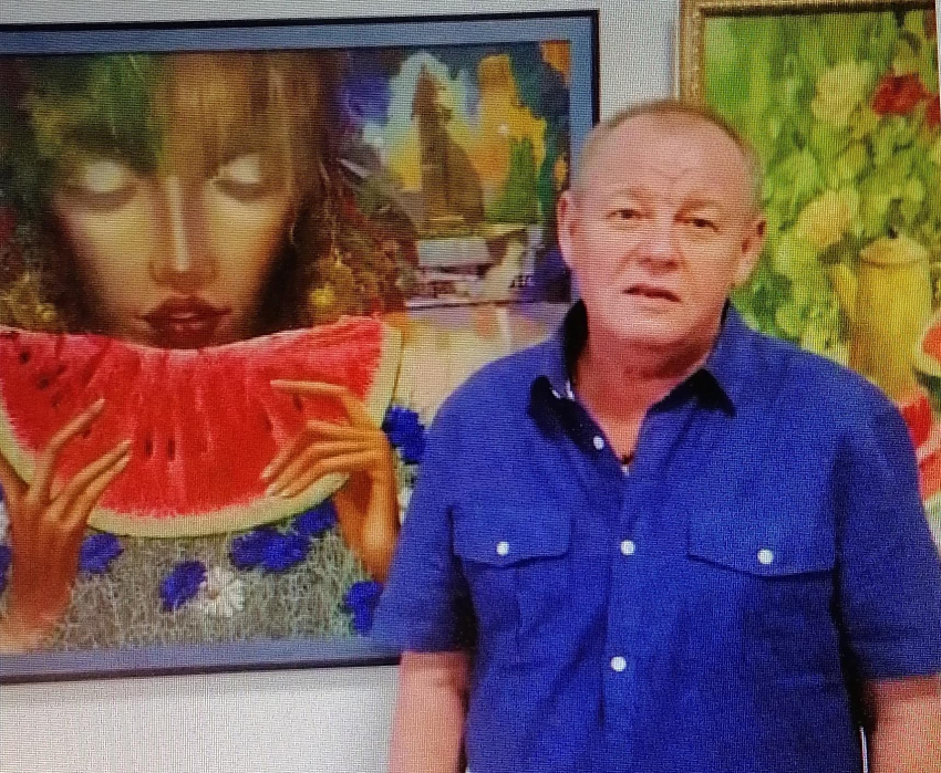 В Камышине отмечает личный юбилей один из самых известных художников города