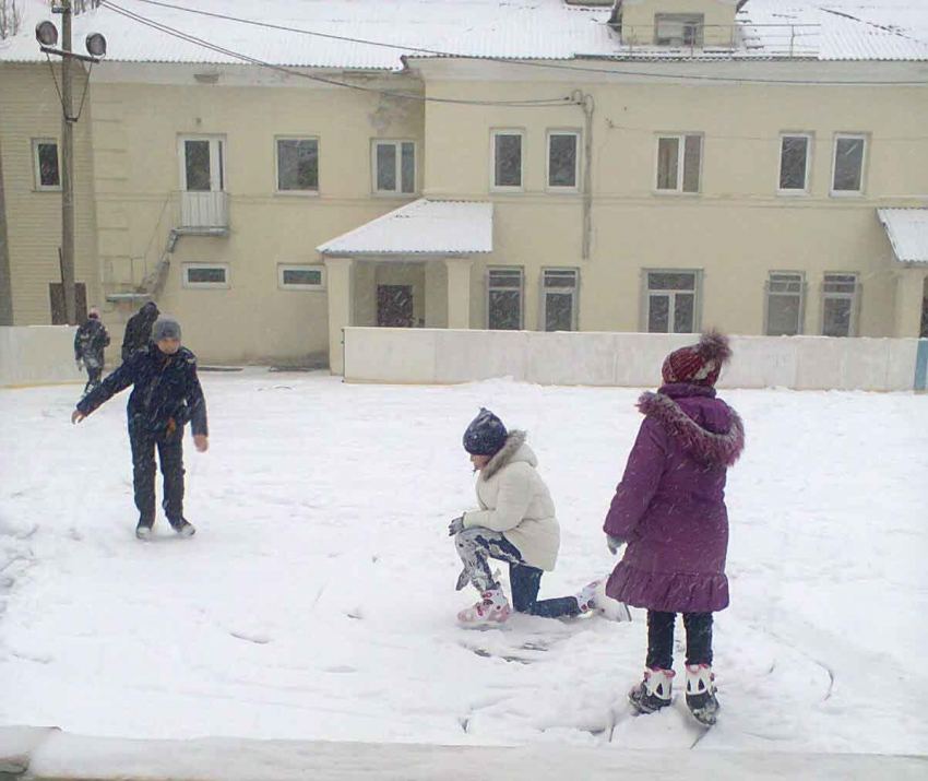 В Камышине от плюсового рекорда января «потекли» катки, но к Рождеству ожидаются крепкие морозы