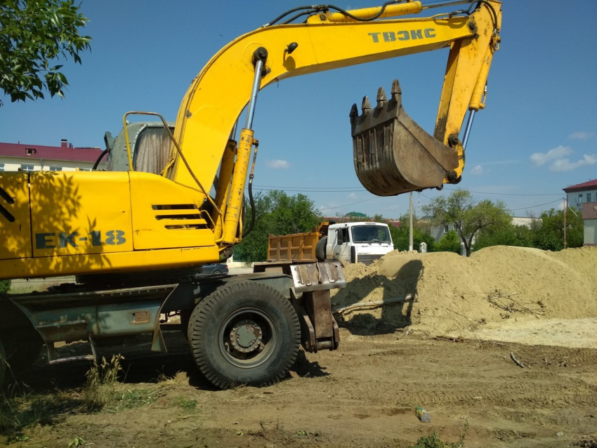 Реконструкция улицы Терешковой в Камышине дошла до роддома